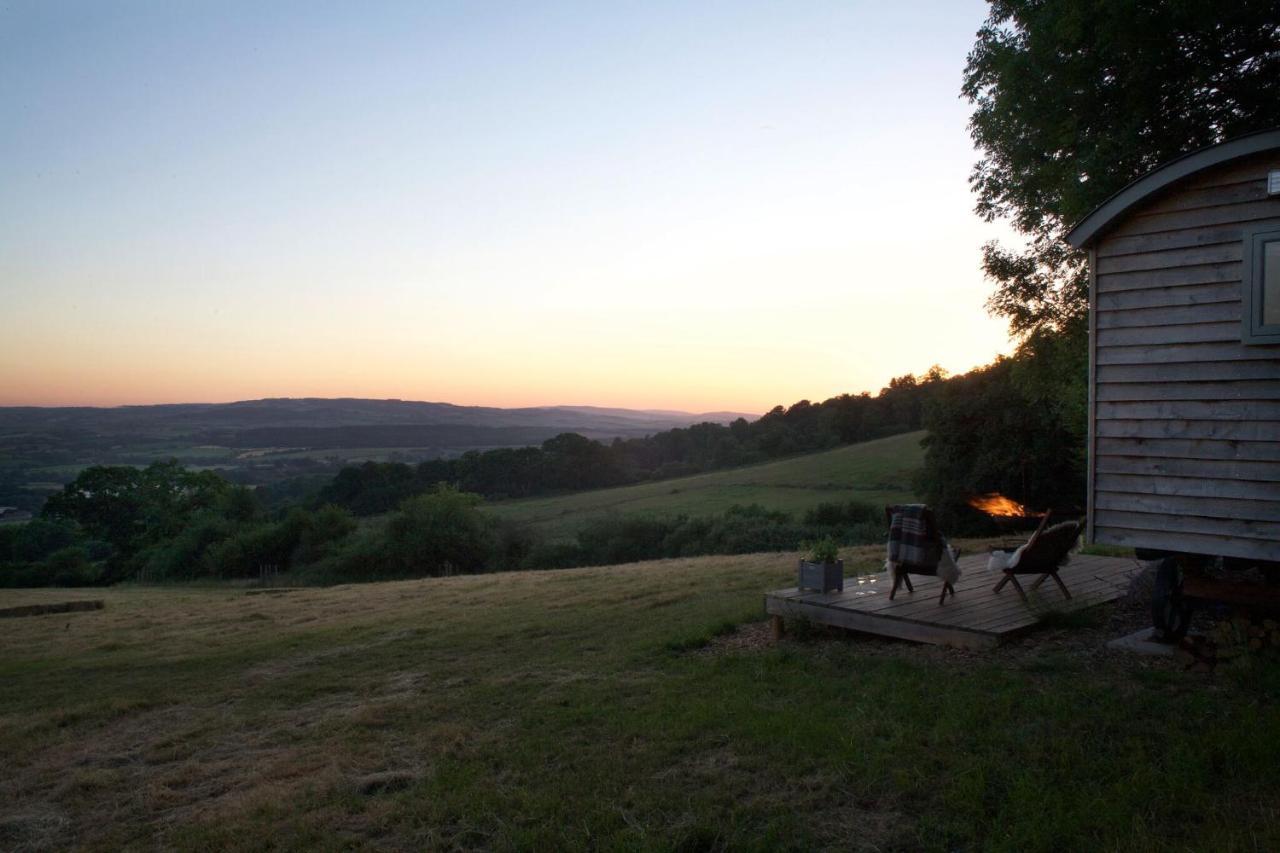 Tilbury Shepherd Huts With Hot Tubs Plus Holiday Cottages West Bagborough Εξωτερικό φωτογραφία