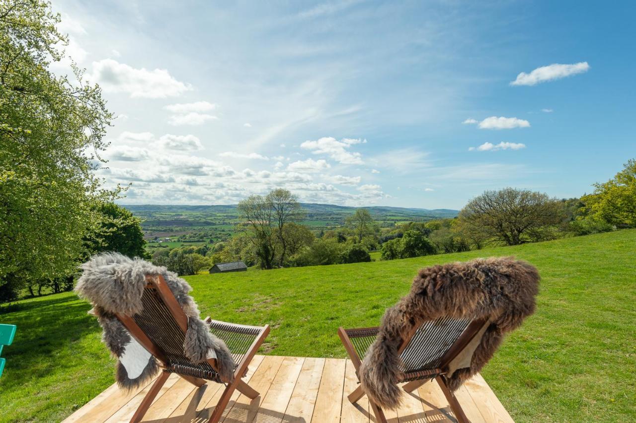 Tilbury Shepherd Huts With Hot Tubs Plus Holiday Cottages West Bagborough Εξωτερικό φωτογραφία