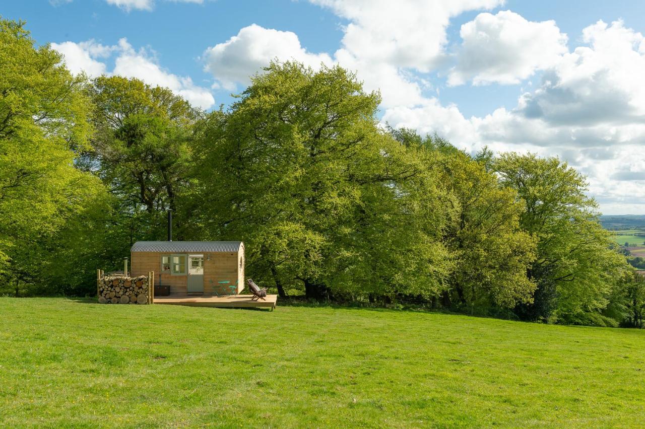 Tilbury Shepherd Huts With Hot Tubs Plus Holiday Cottages West Bagborough Εξωτερικό φωτογραφία